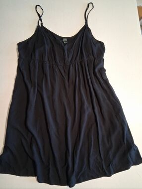 Wild Fable Black Spaghetti Strap Sundress Size XL